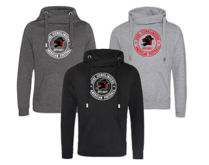 CROSS NECK HOODIE KREIS