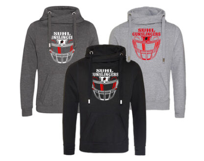 CROSS NECK HOODIE MASK