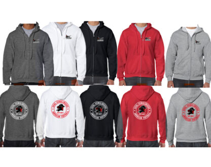 Softstyle® Adult Full Zip Hooded Sweatshirt SF600 KREIS