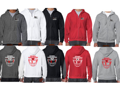Softstyle® Adult Full Zip Hooded Sweatshirt SF600 MASK