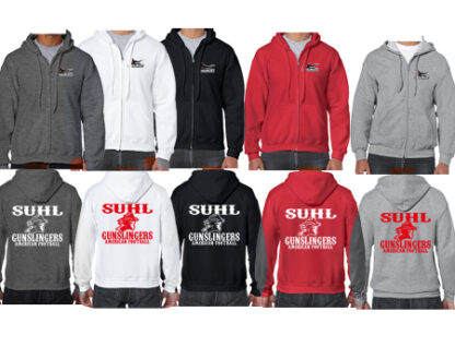 Softstyle® Adult Full Zip Hooded Sweatshirt SF600 OLD